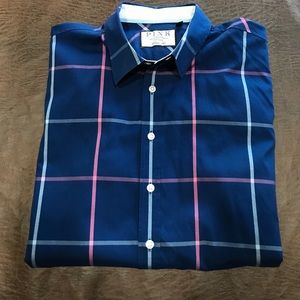 Thomas Pink Longsleeve Button